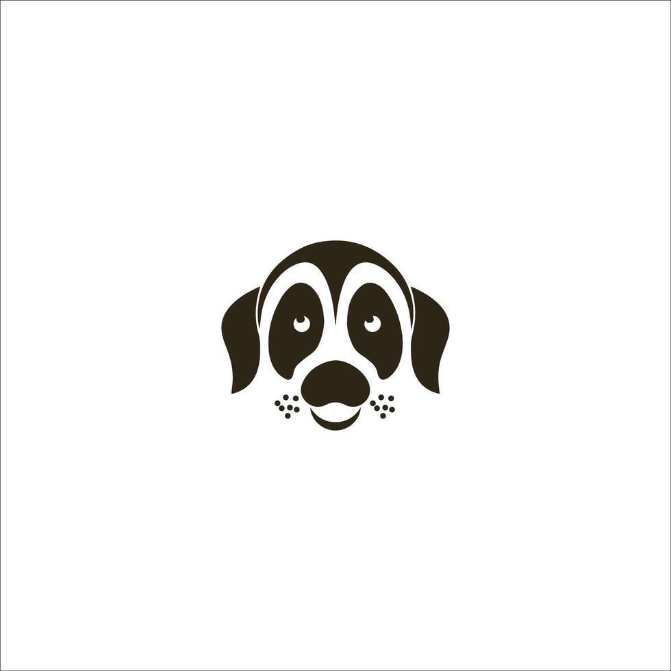 animal perro logo vector diseño plantillas