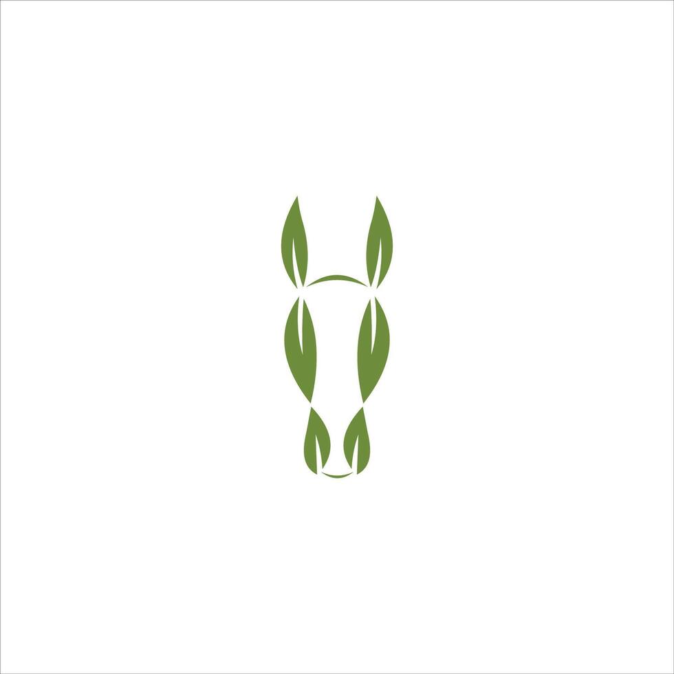 Animal horse logo vector design template