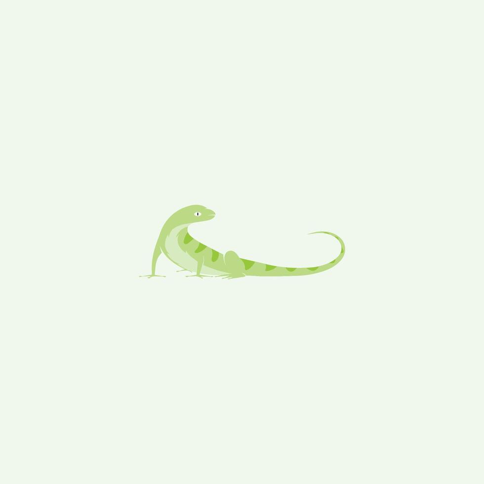 Gecko Lizard Logo Vector Design Template