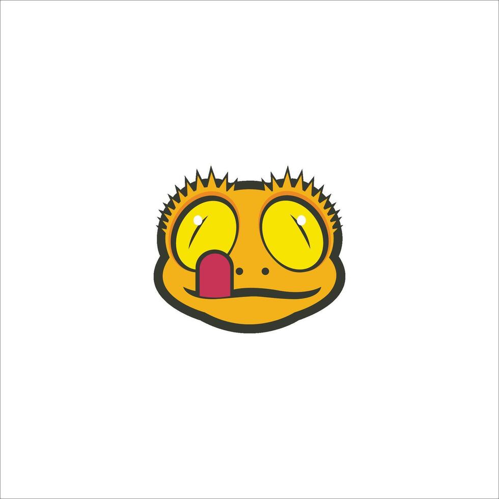 Gecko Lizard Logo Vector Design Template