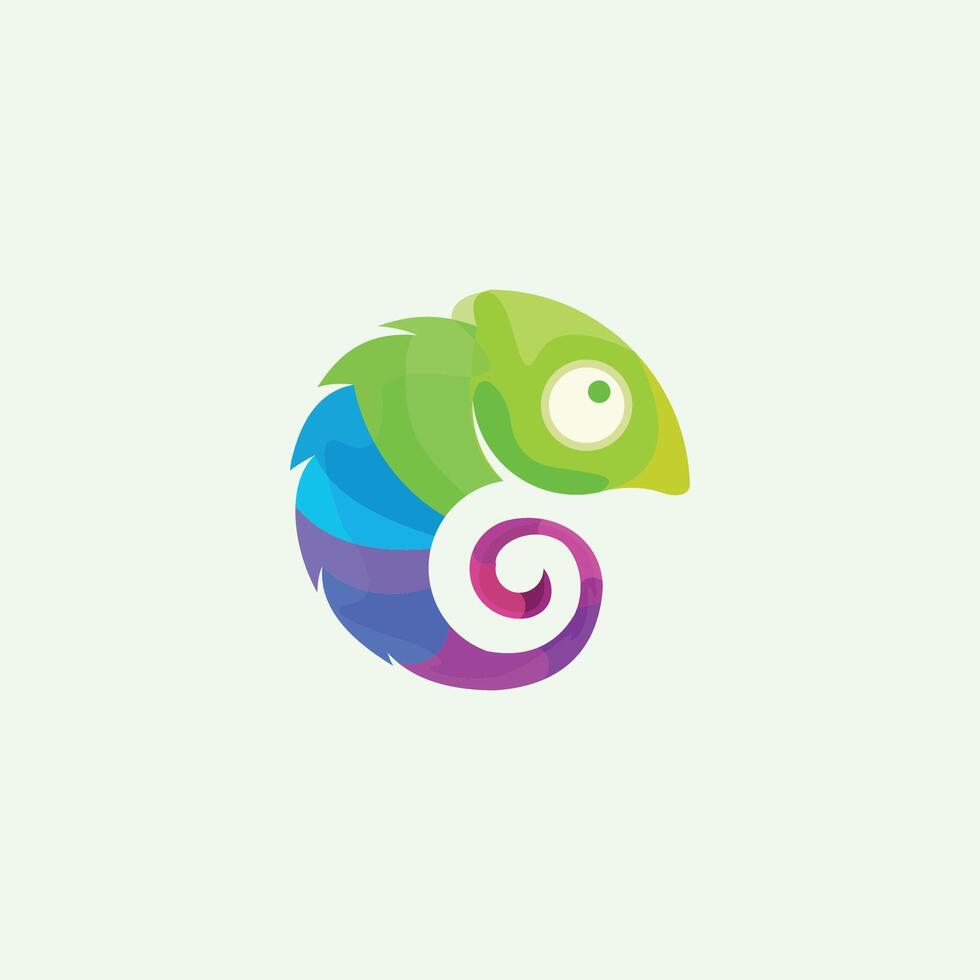 geco lagartija logo vector diseño modelo