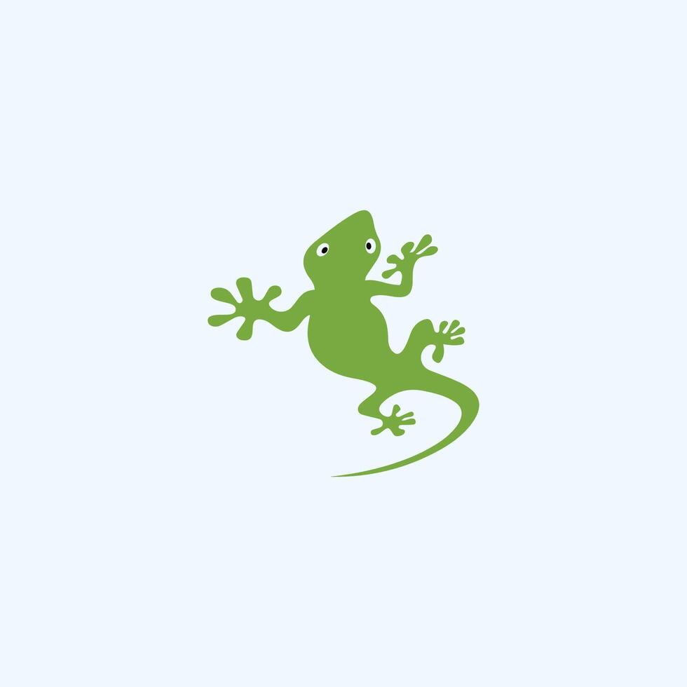 Gecko Lizard Logo Vector Design Template