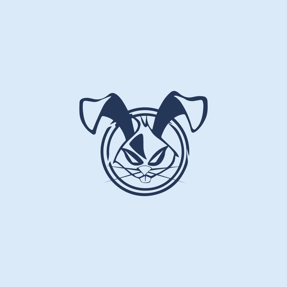 Rat logo vector design template