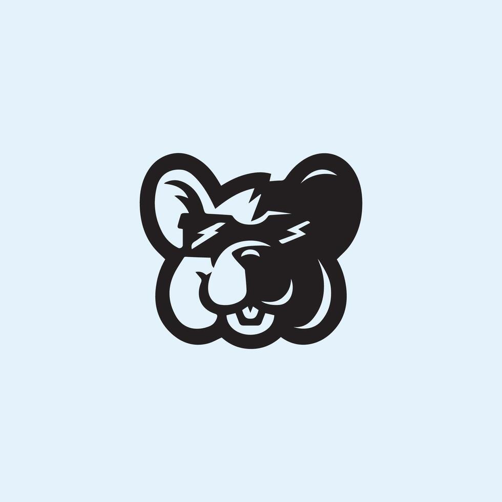 Rat logo vector design template