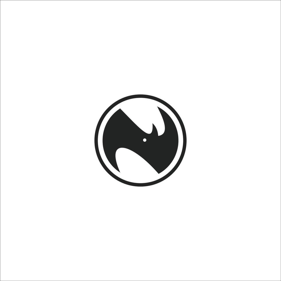 Animal Rhino logo design template vector