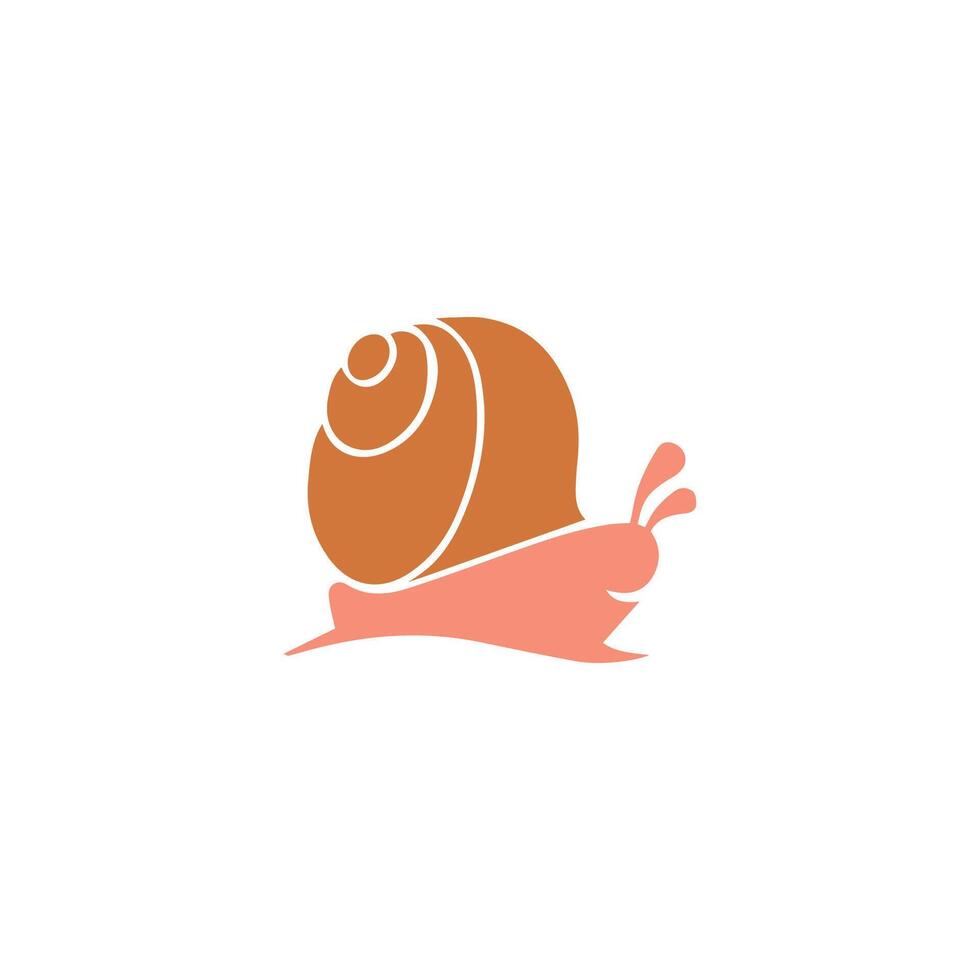 Snail Logo Vector design Template