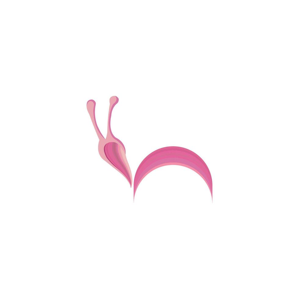Snail Logo Vector design Template
