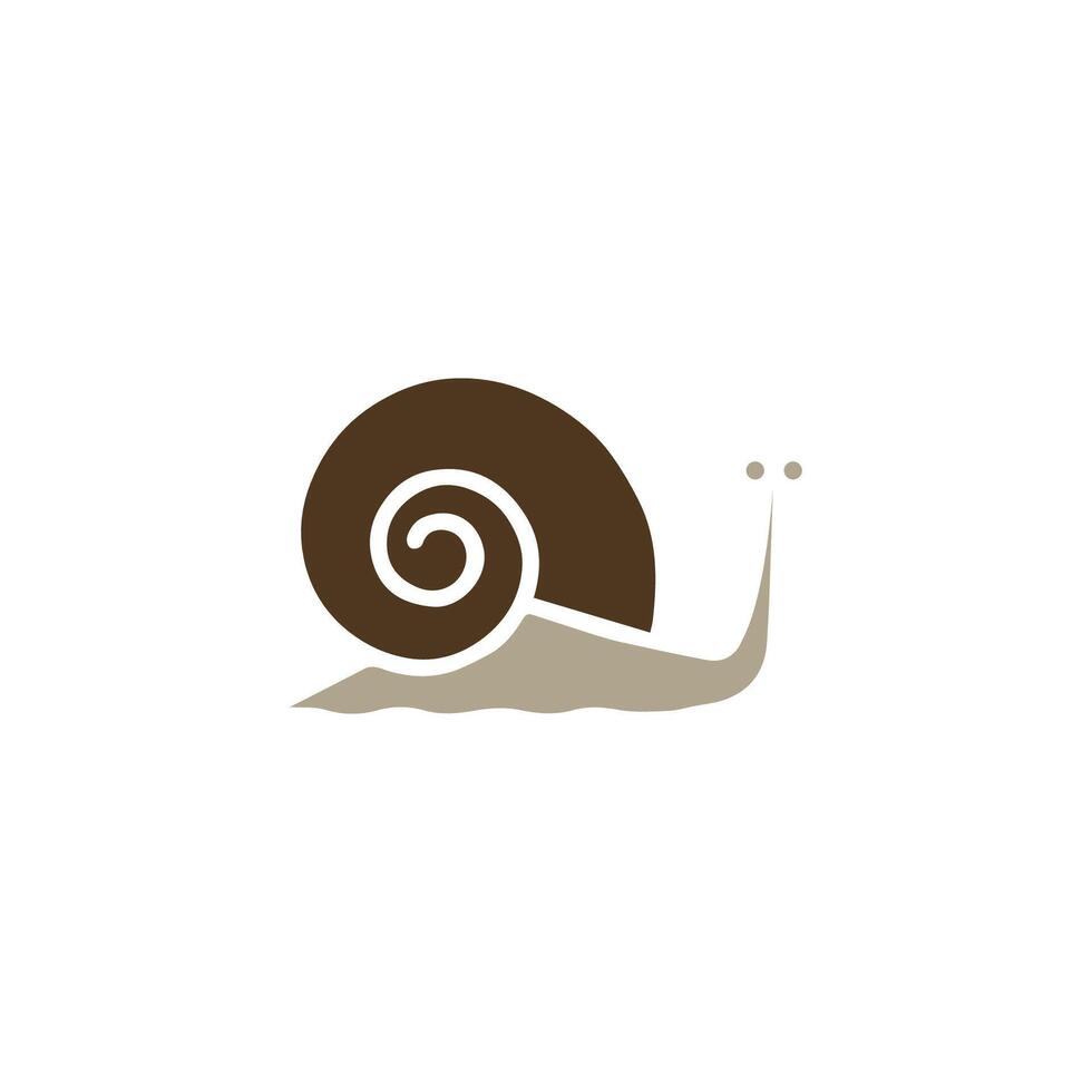 Snail Logo Vector design Template