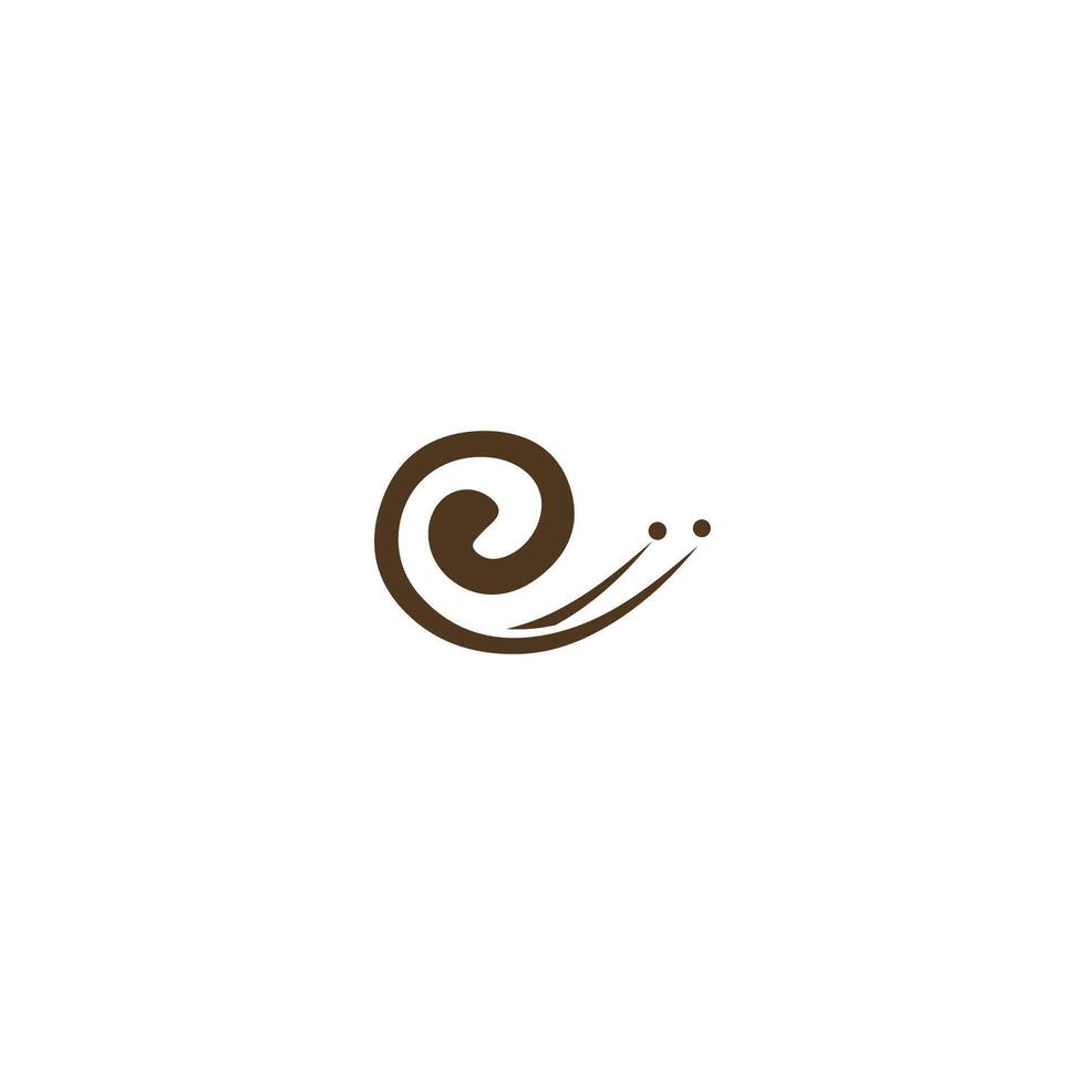 Snail Logo Vector design Template