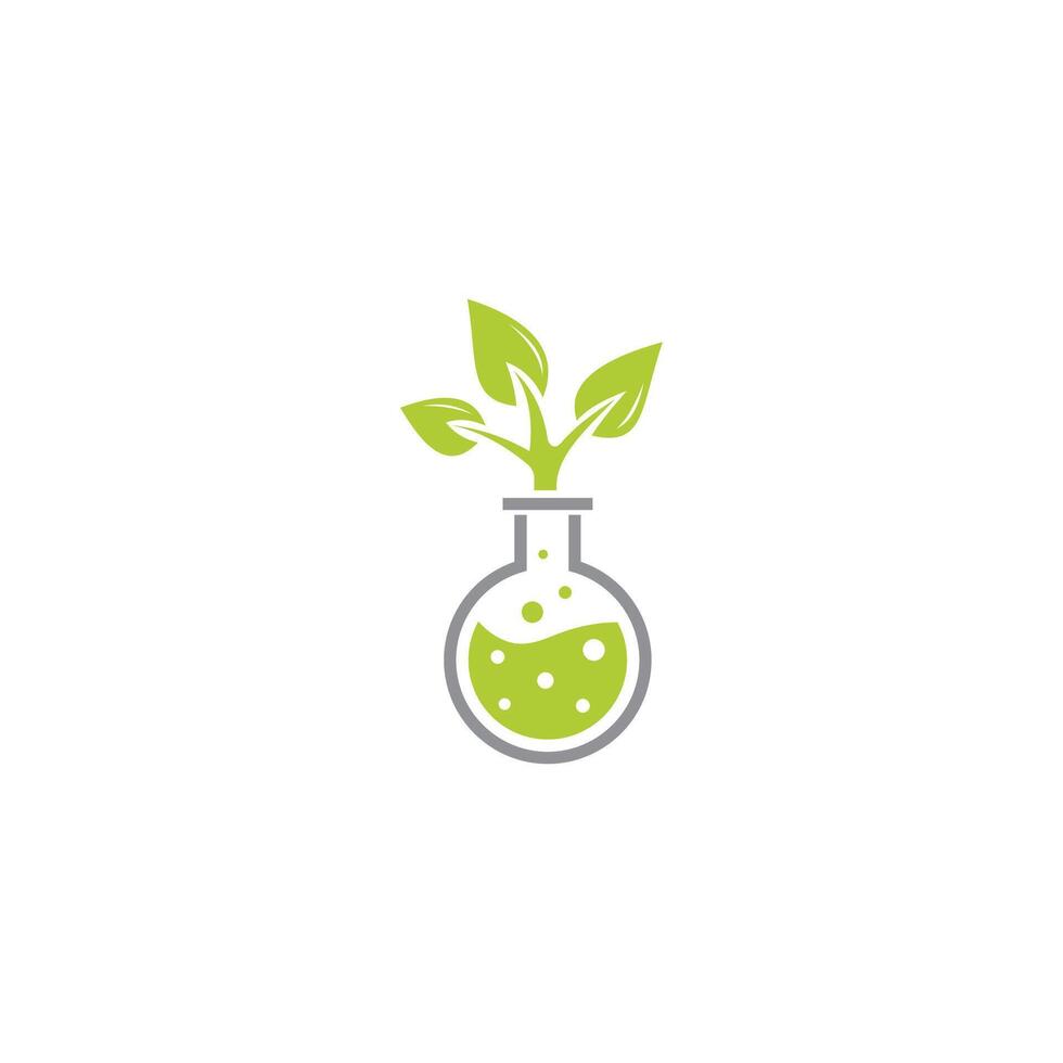 Lap Plant Logo Design Template vector