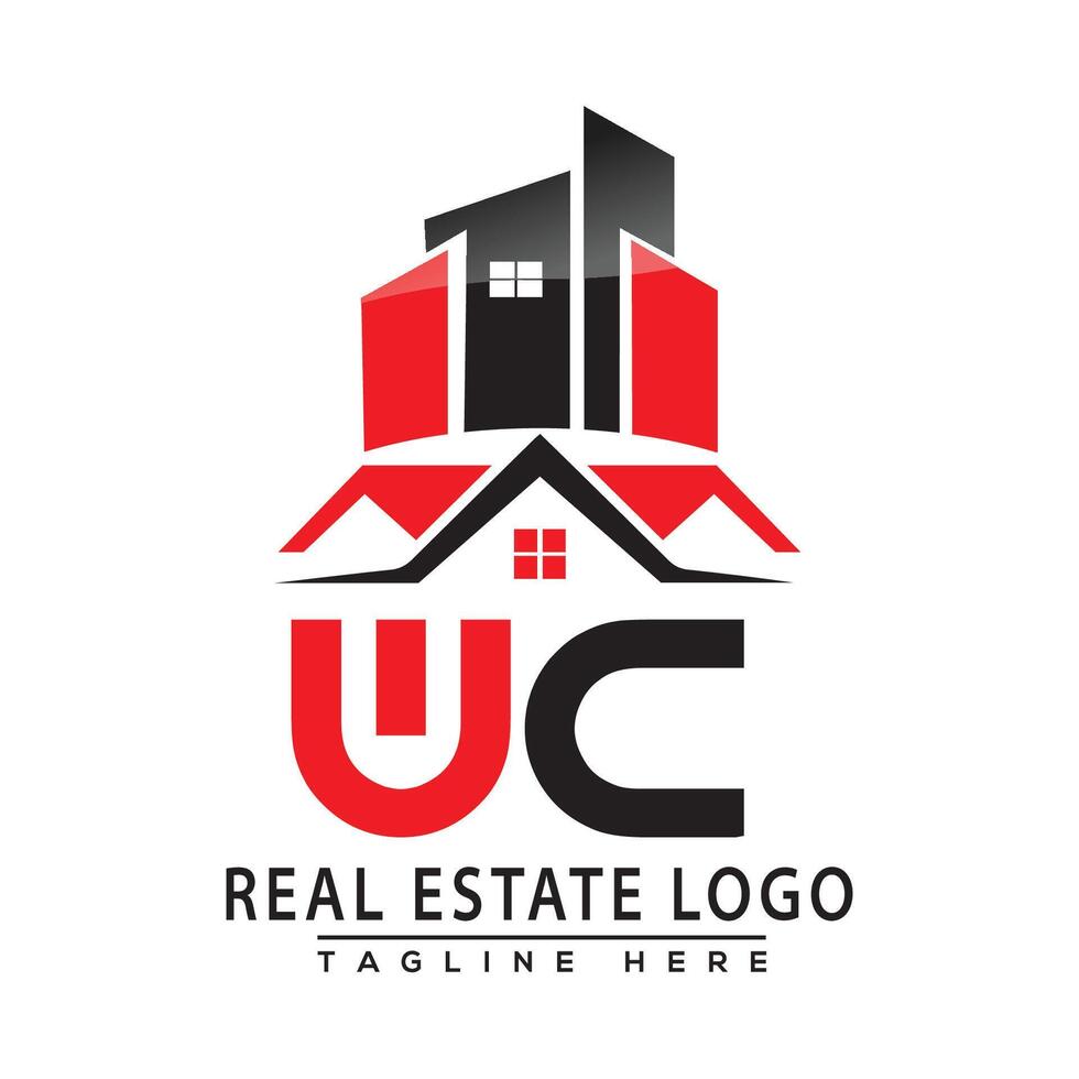 WC Real Estate Logo Red color Design House Logo Stock Vector. 38479849