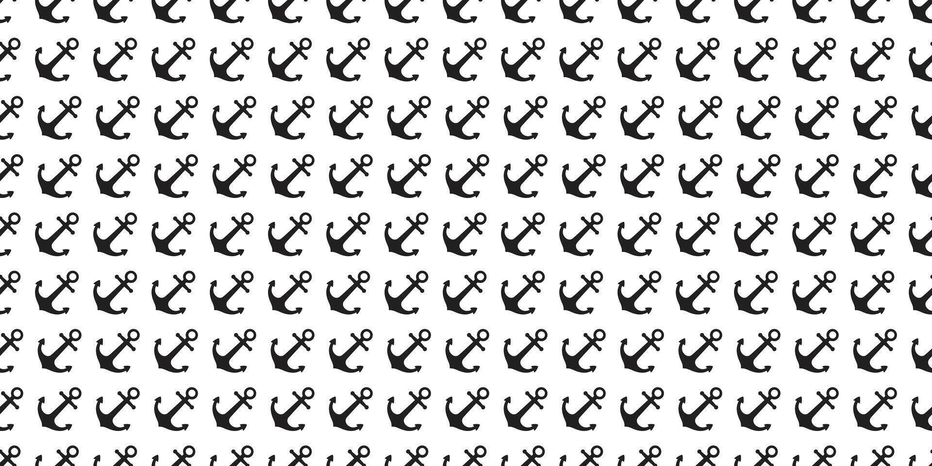 Anchor seamless pattern vector boat pirate helm maritime Nautical scarf isolated sea ocean repeat wallpaper tile background illustration design
