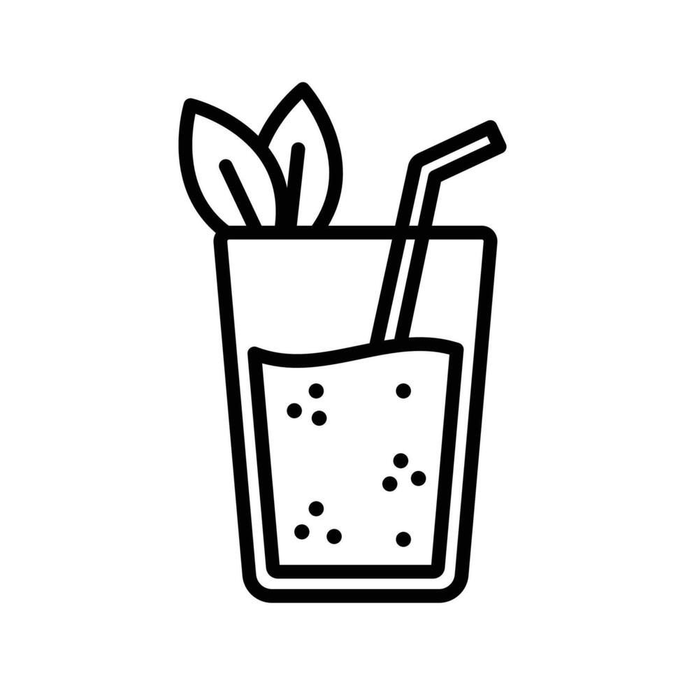 smoothie icon vector design template in white background