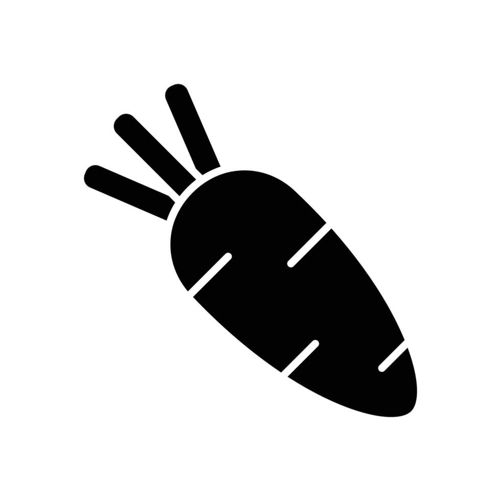 radish icon vector design template in white background