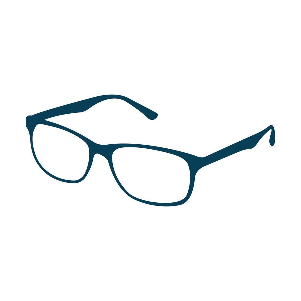 glasses icon vector design template in white background