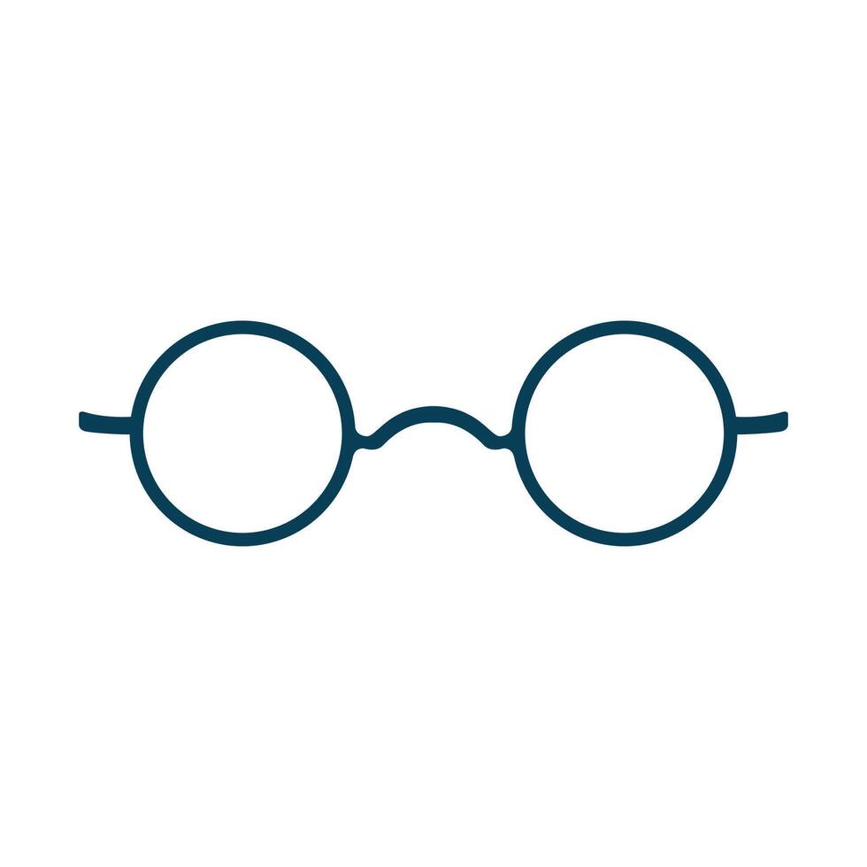 glasses icon vector design template in white background