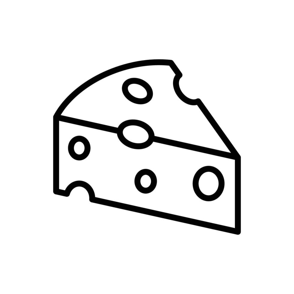 queso icono vector diseño modelo en blanco antecedentes