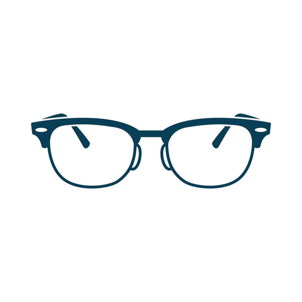 glasses icon vector design template in white background