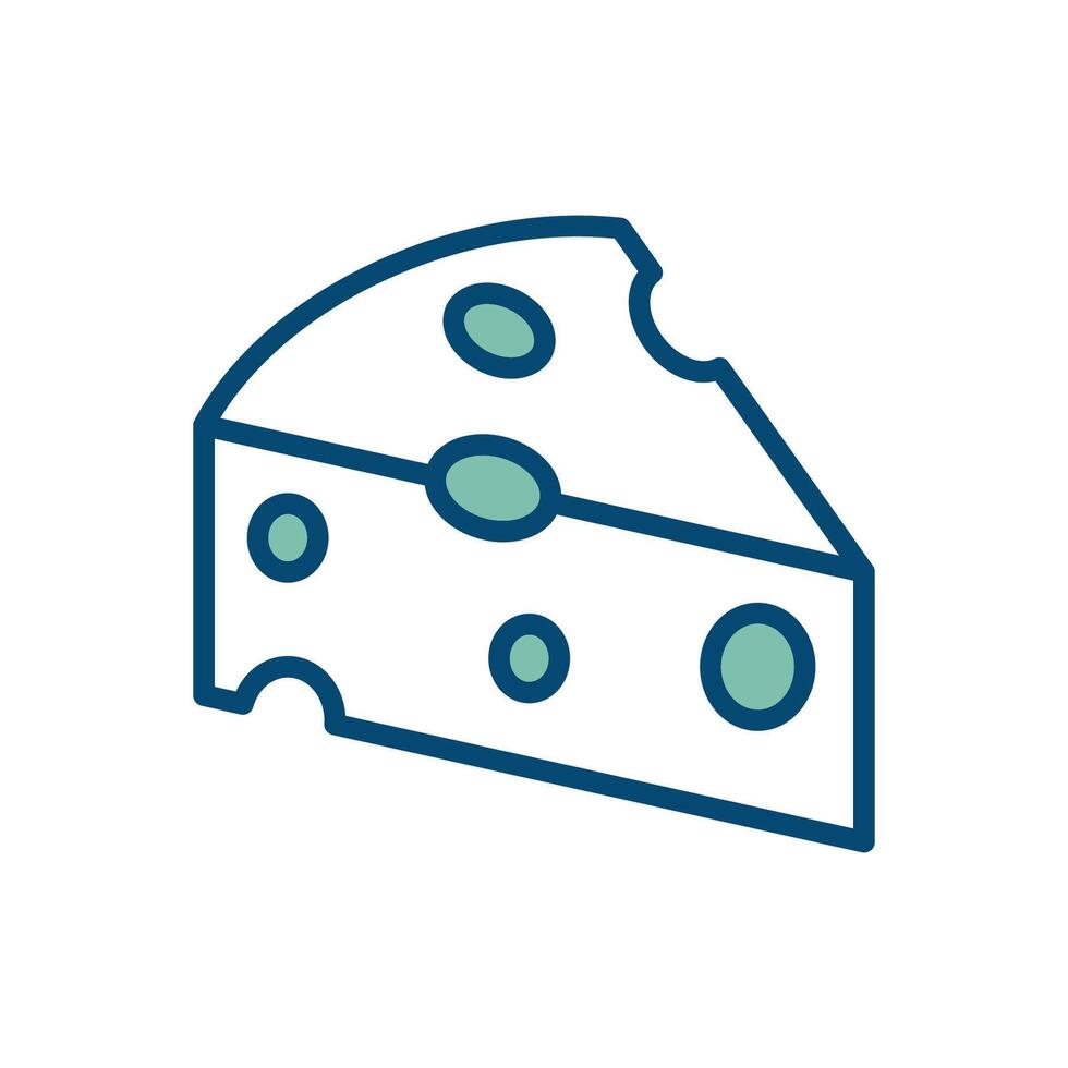 queso icono vector diseño modelo en blanco antecedentes
