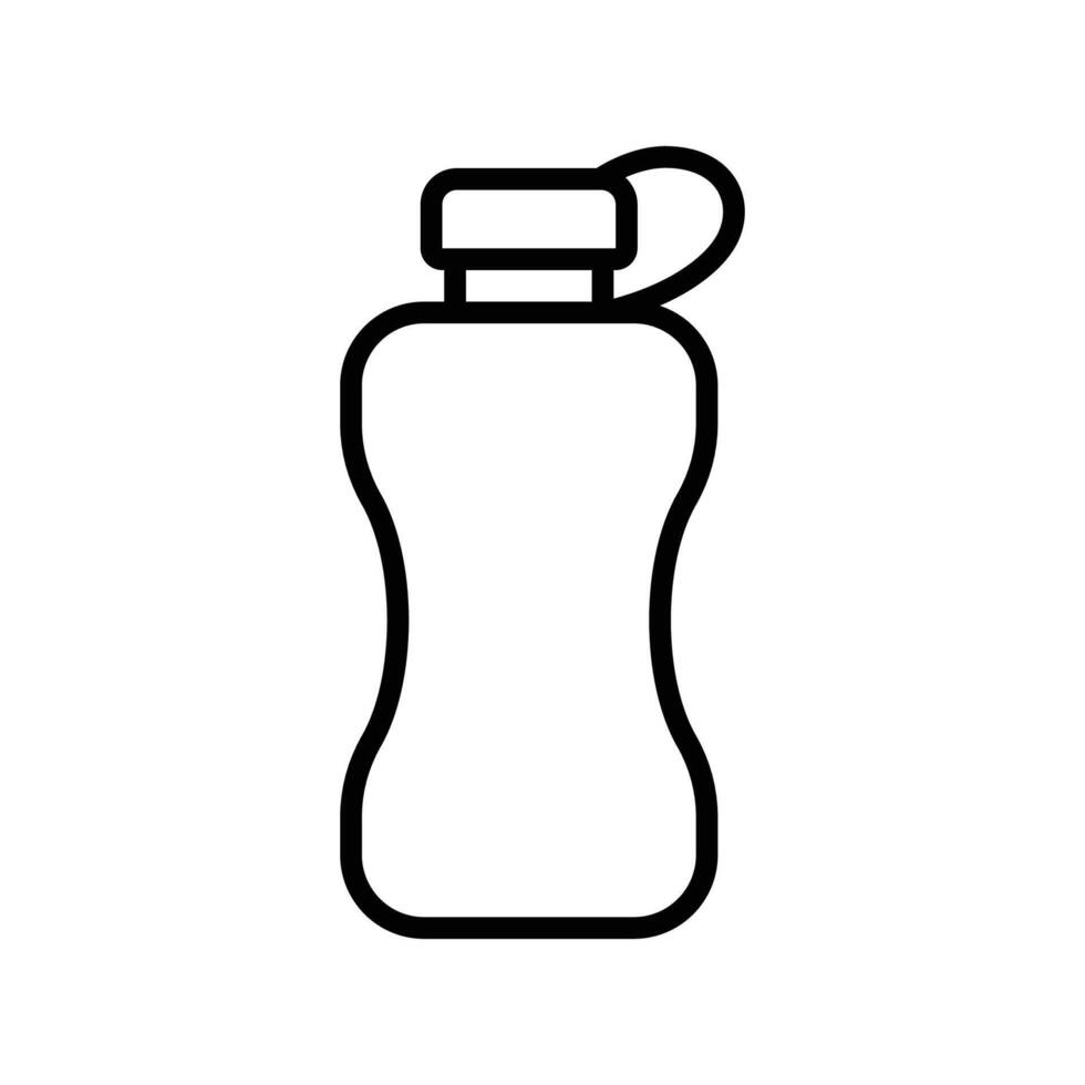 agua botella icono vector diseño modelo en blanco antecedentes