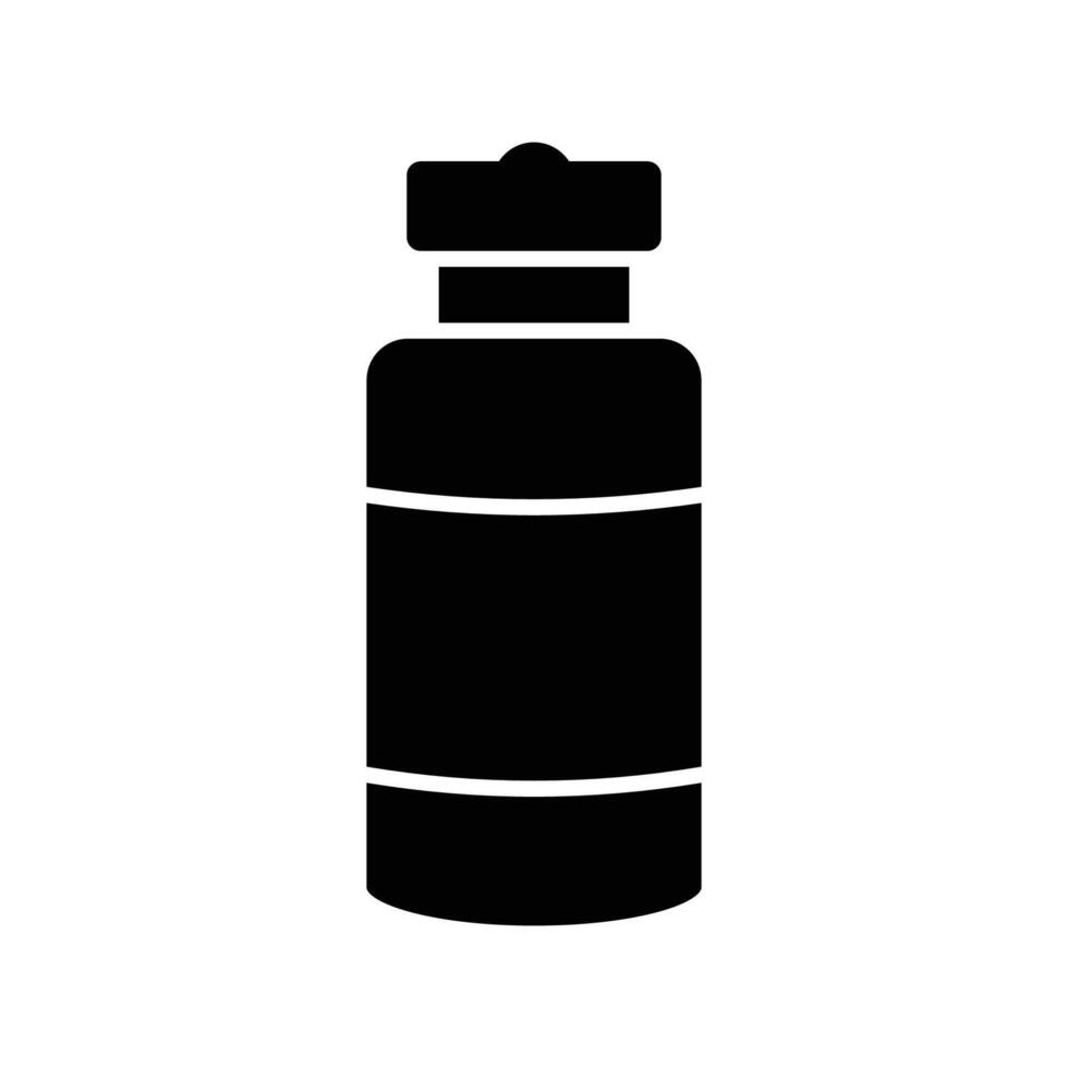 water bottle icon vector design template in white background