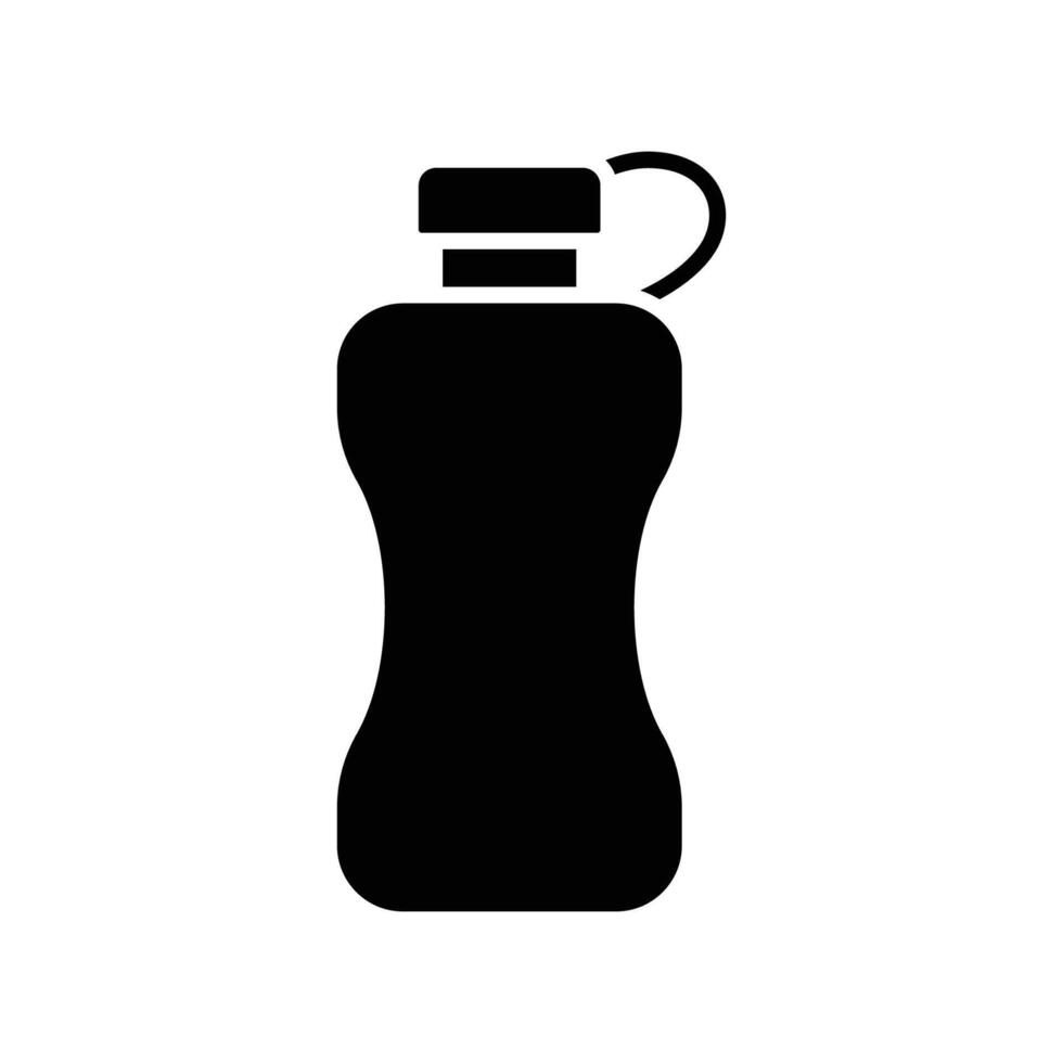 water bottle icon vector design template in white background