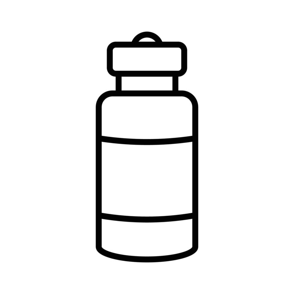water bottle icon vector design template in white background