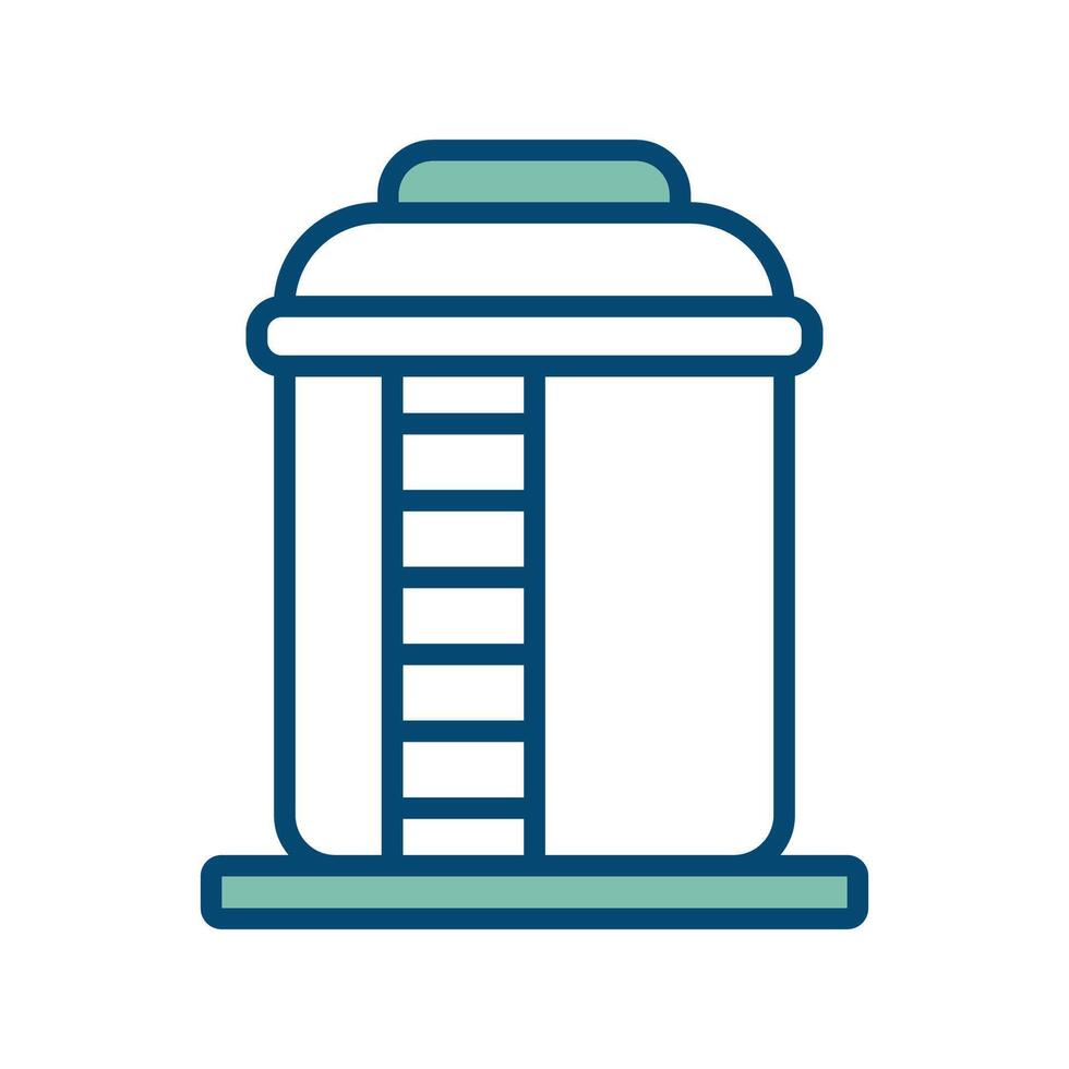 water tank icon vector design template in white background