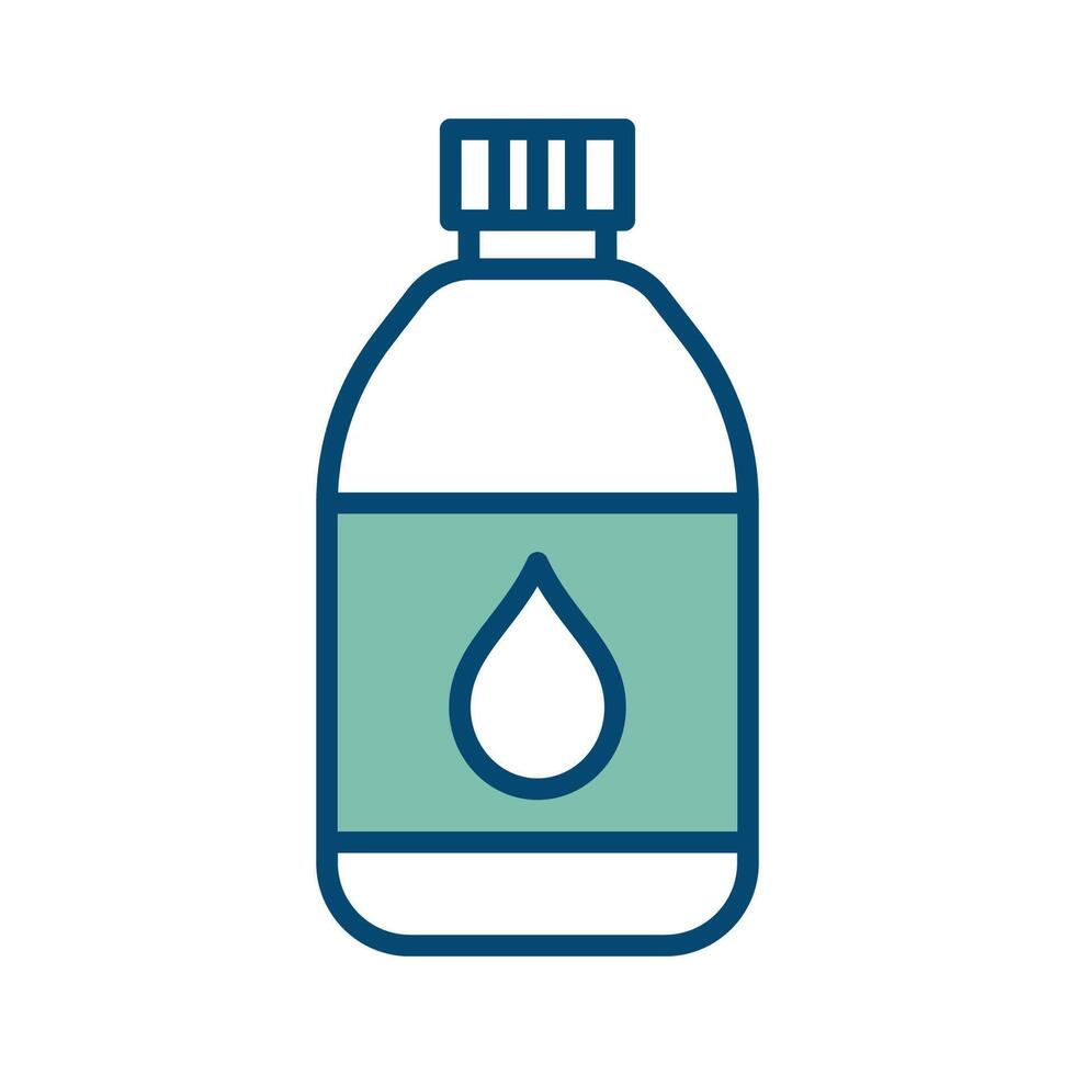 water bottle icon vector design template in white background