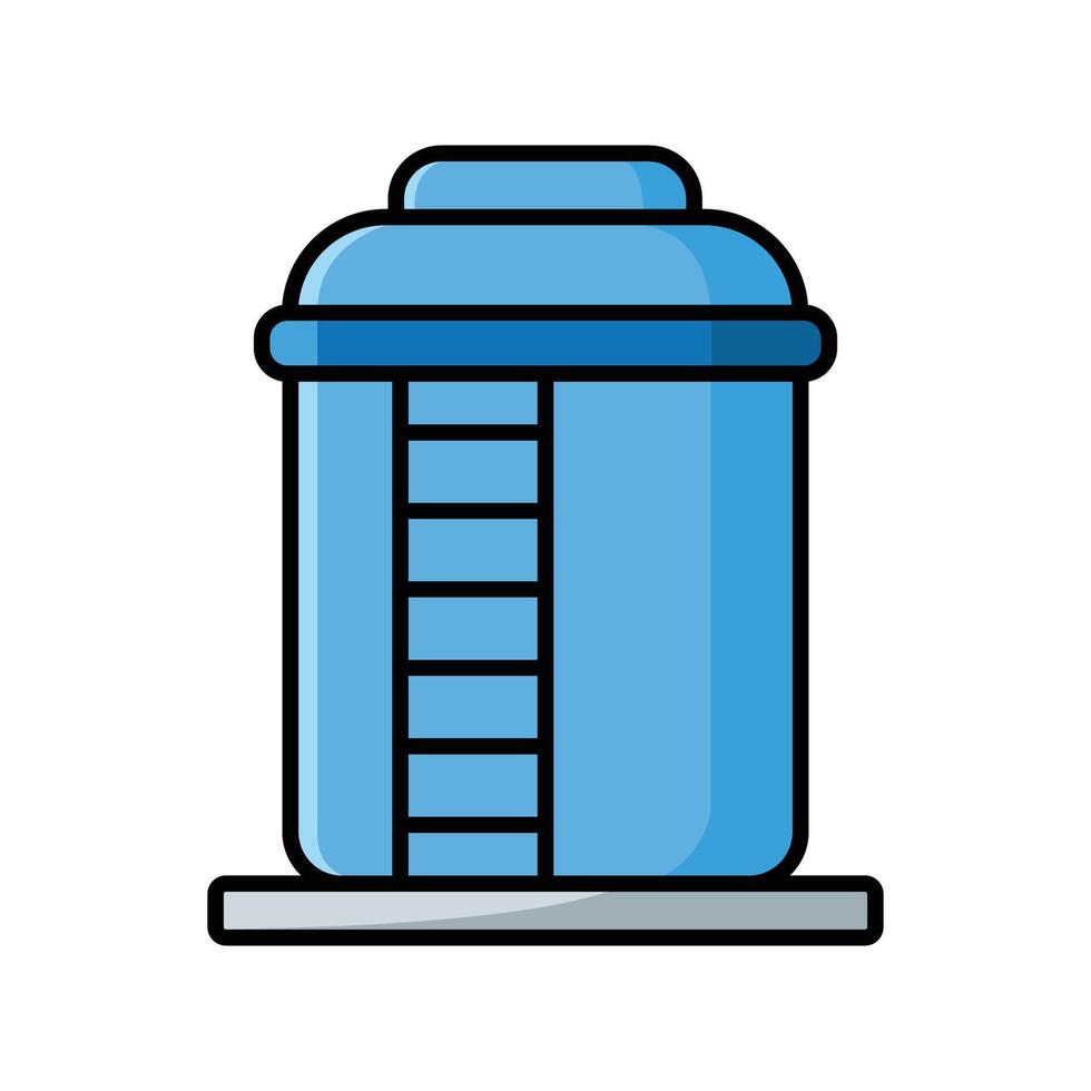 water tank icon vector design template in white background