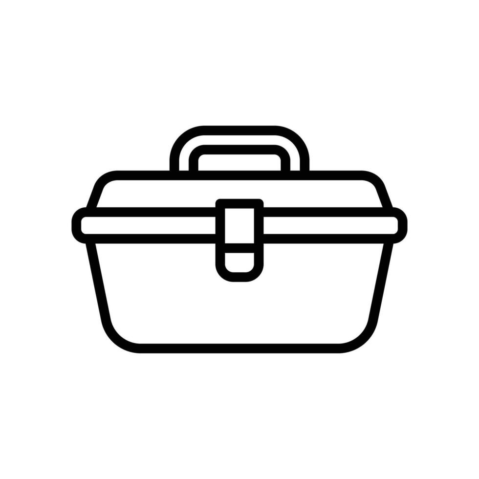 toolbox icon vector design template in white background