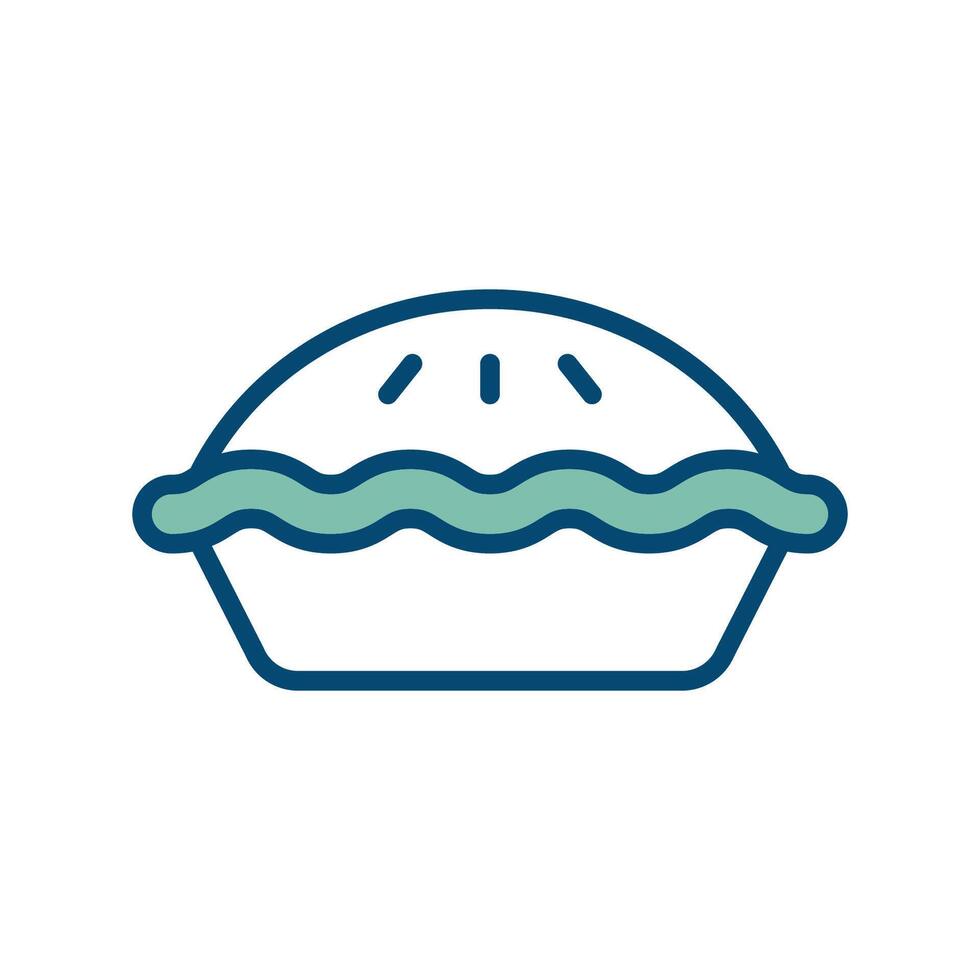pie icon vector design template in white background