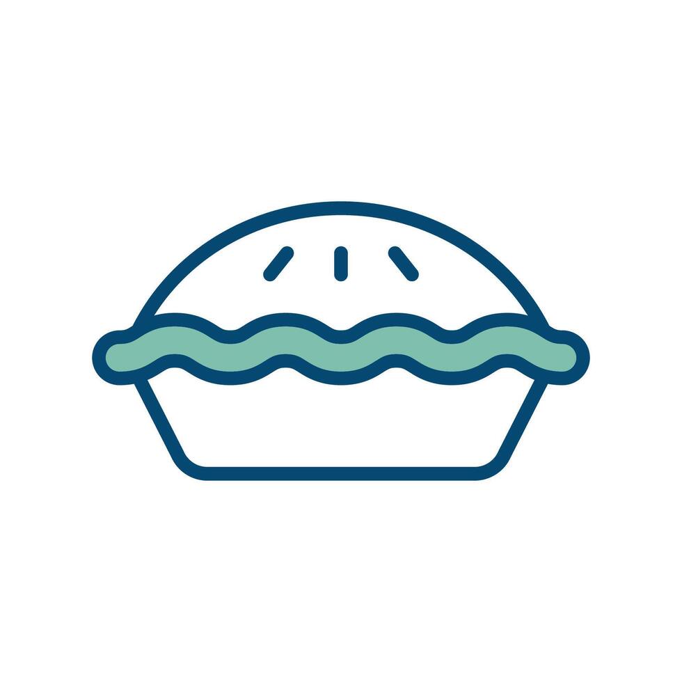 pie icon vector design template in white background