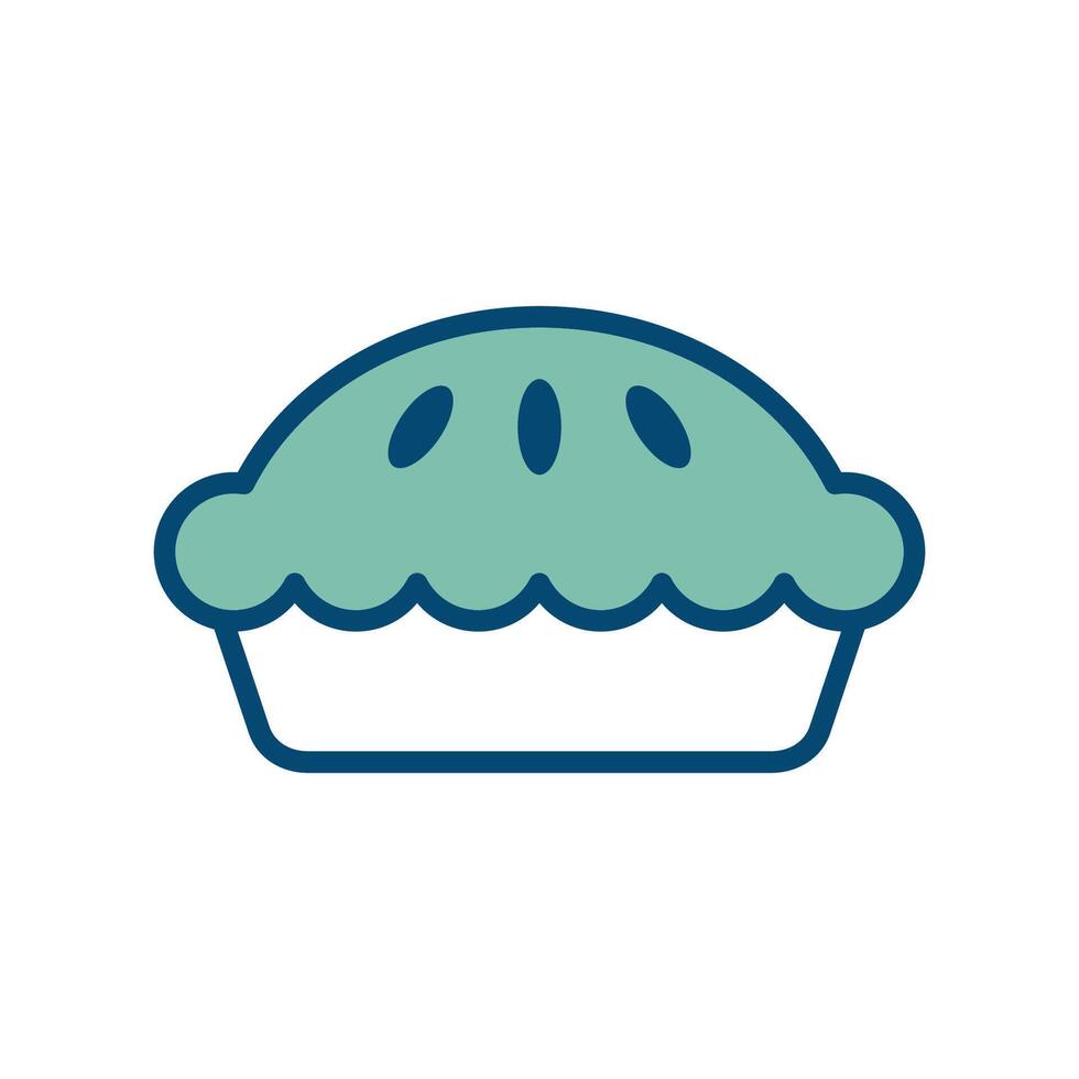 pie icon vector design template in white background