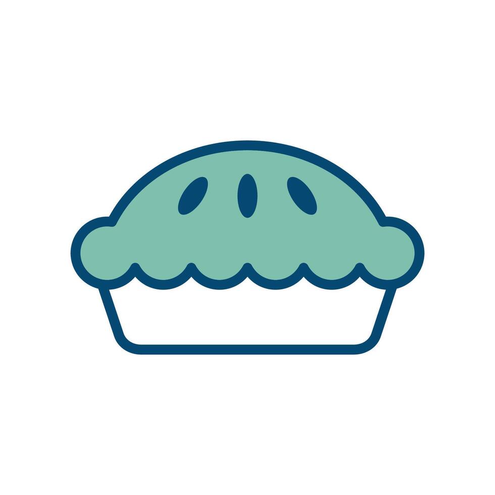 pie icon vector design template in white background