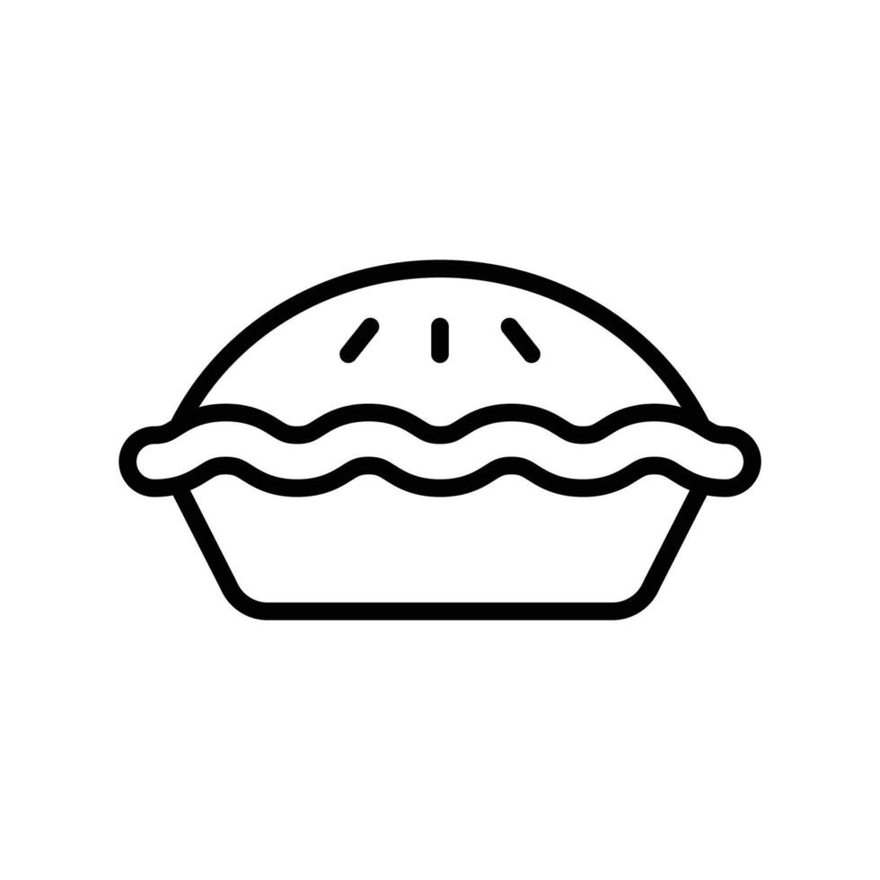 pie icon vector design template in white background