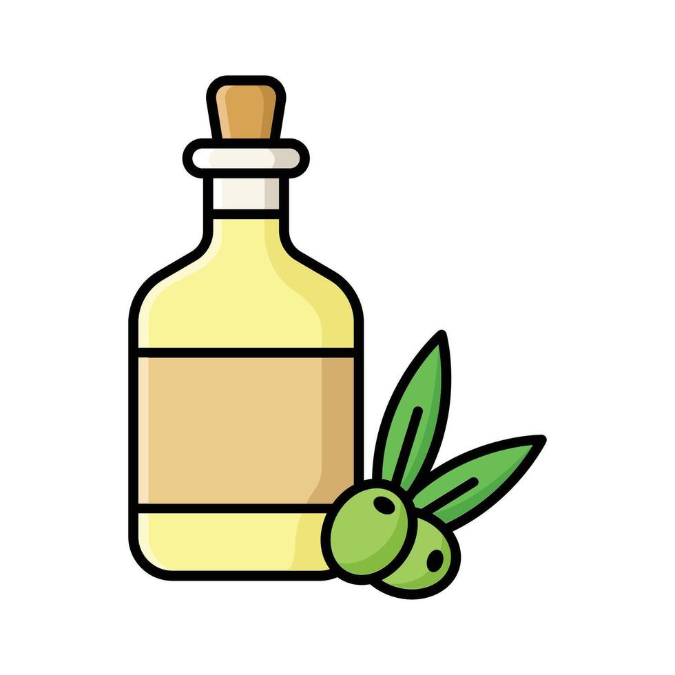 olive oil icon vector design template in white background