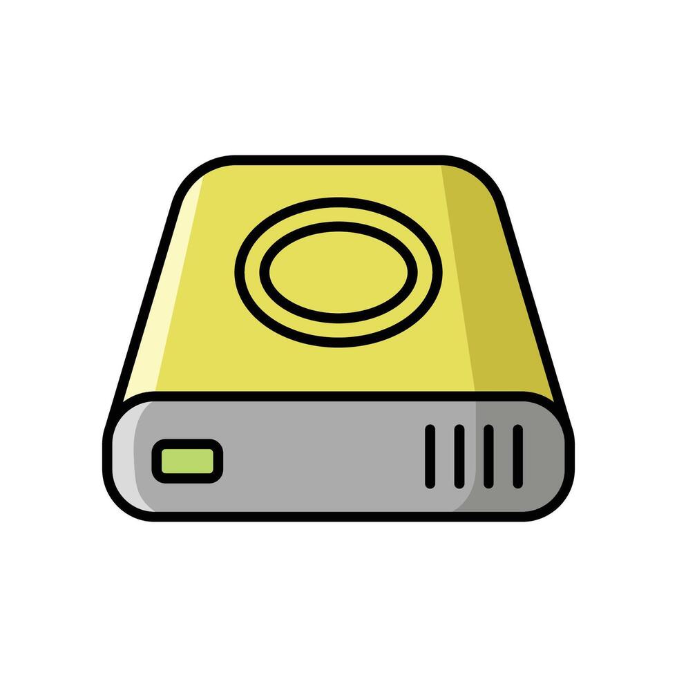 hard disk icon vector design template