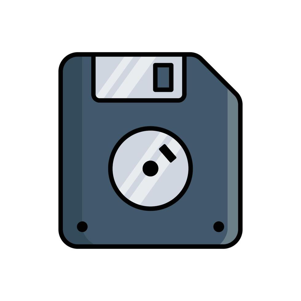 flopy disk icon vector design template in white background