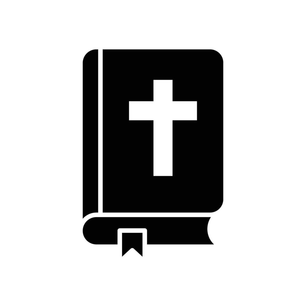 bible icon vector design template in white background