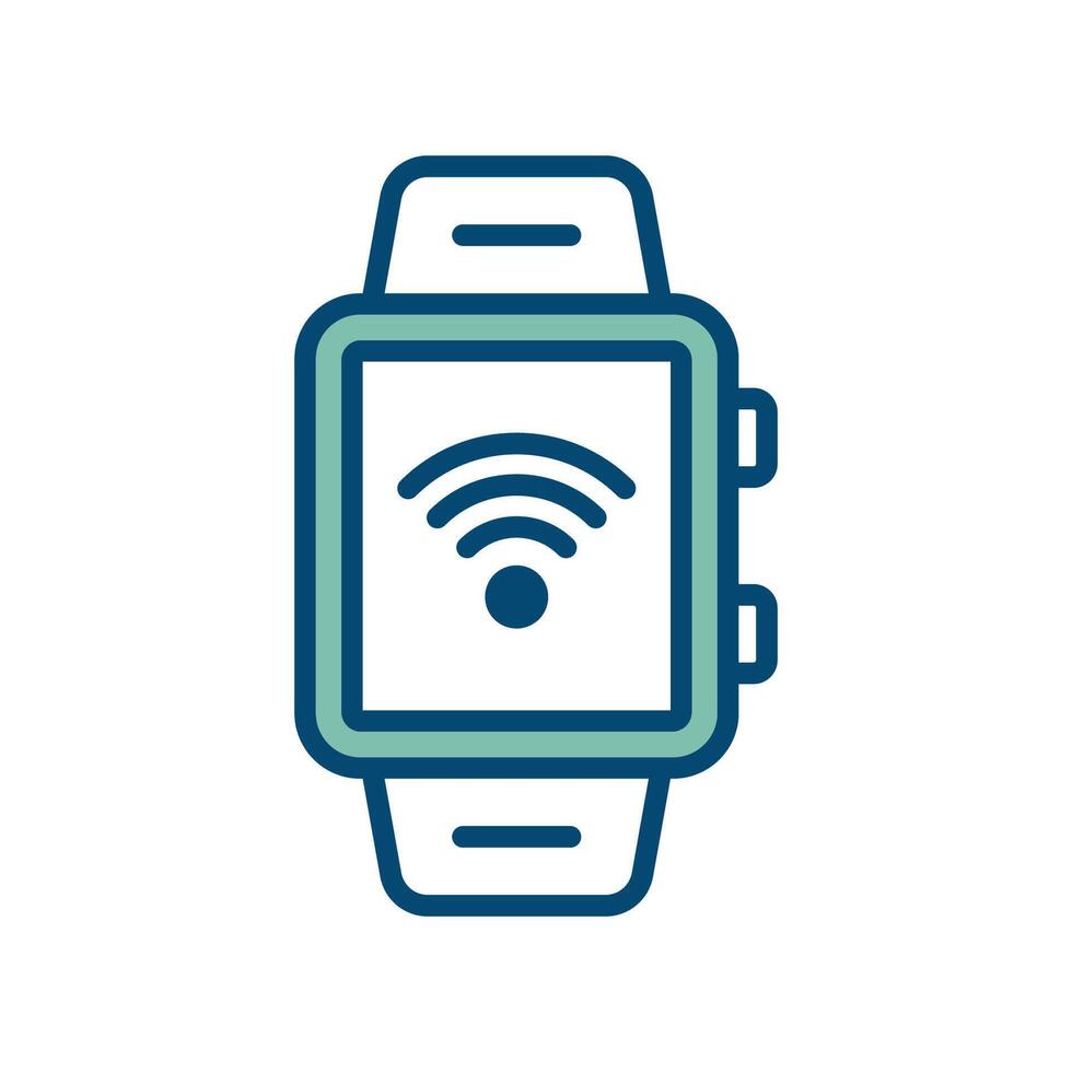 watch icon vector design template in white background