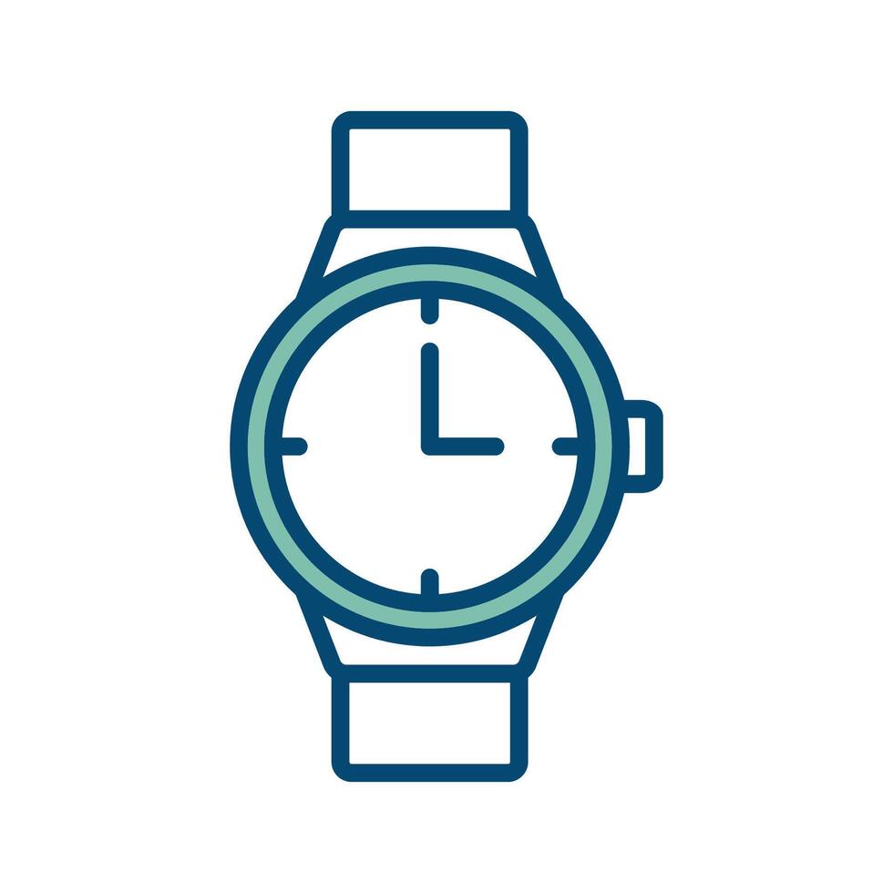 watch icon vector design template in white background