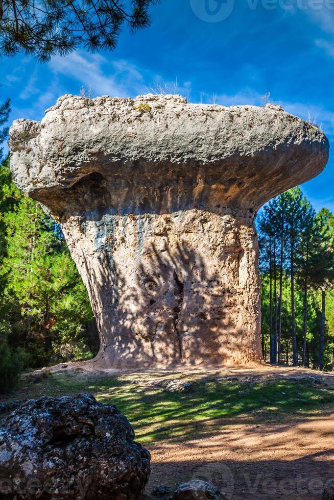 The Ciudad Encantada Enchanted City Cuenca Spain photo