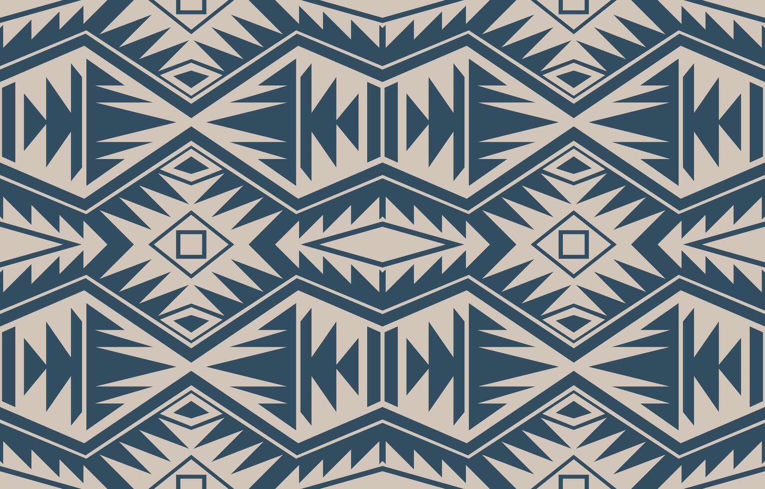 Navajo tribal vector seamless pattern. Native American ornament. Ethnic South Western decor style. Boho geometric ornament. Vector seamless pattern. Mexican blanket, rug. Woven carpet