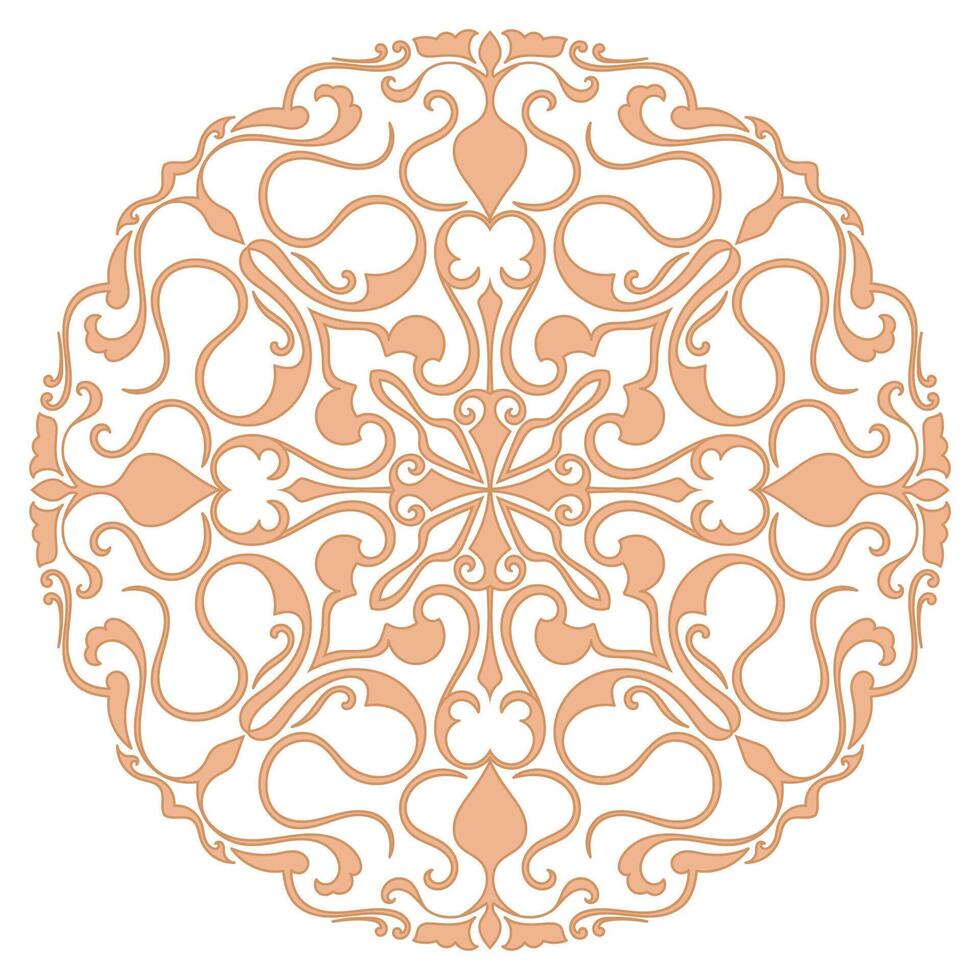ornaments vintage simple golden lines for decoration Baroque Element vector