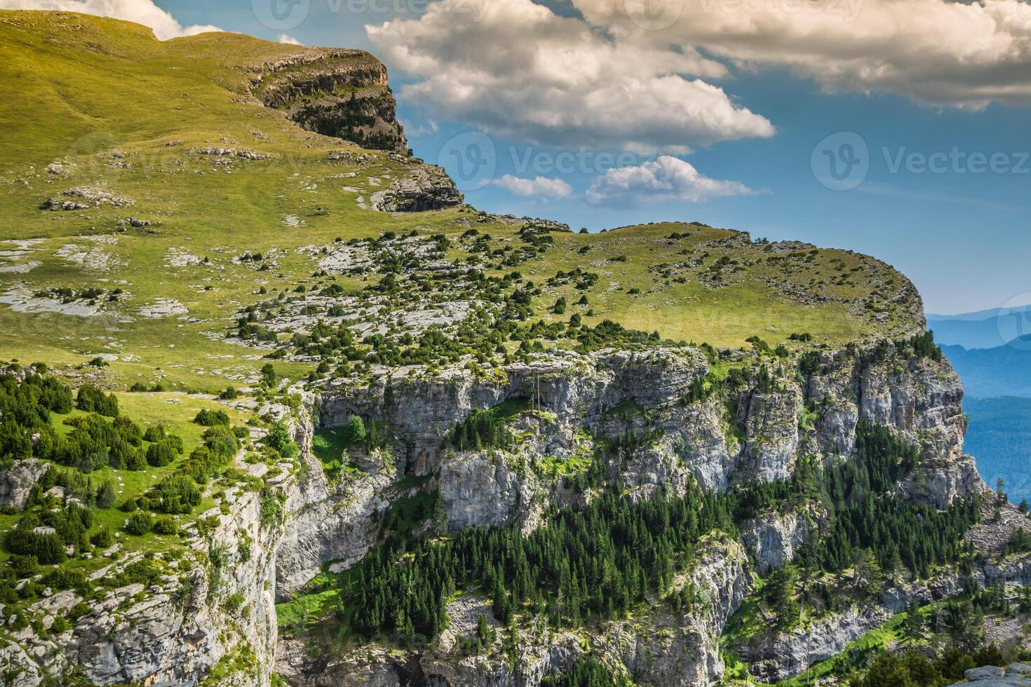 Canyon de Anisclo in Parque Nacional Ordesa y Monte Perdido, Spain photo