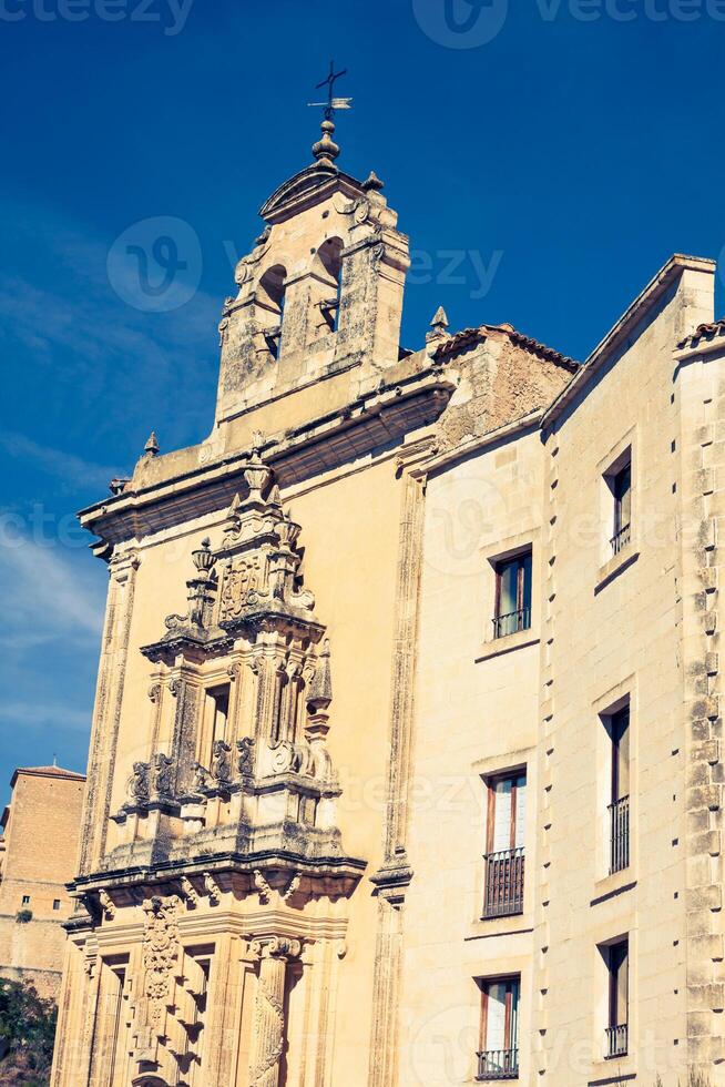 Parador nacional of Cuenca in Castille La Mancha, Spain. photo