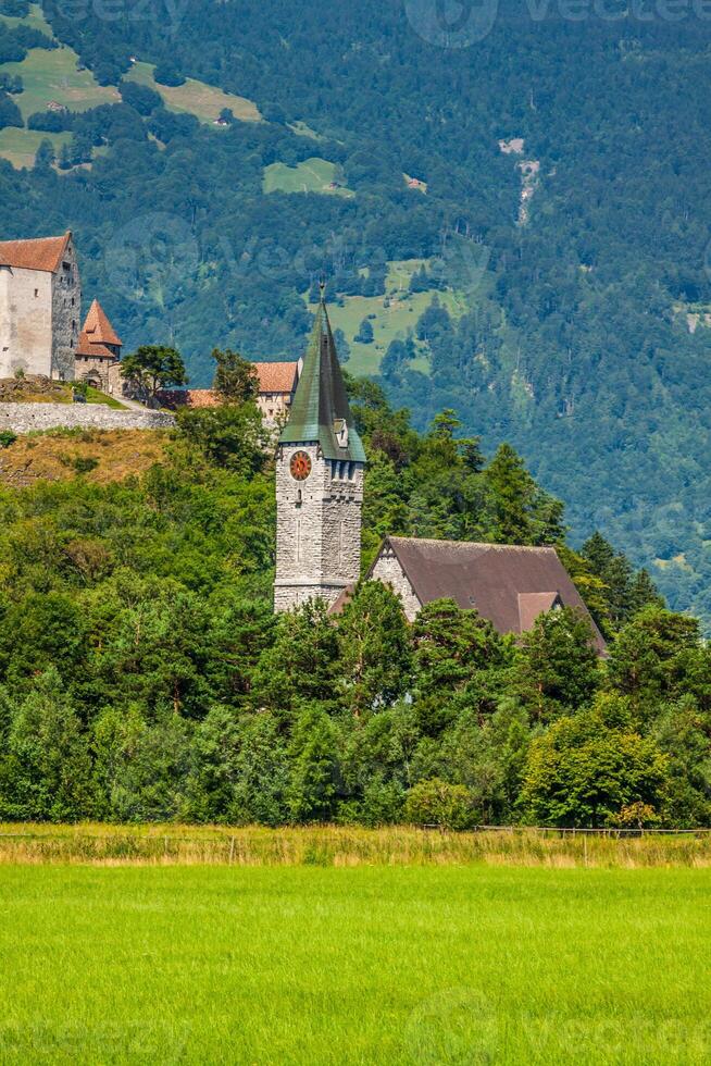 Vaduz castle view, Lichtenstein photo