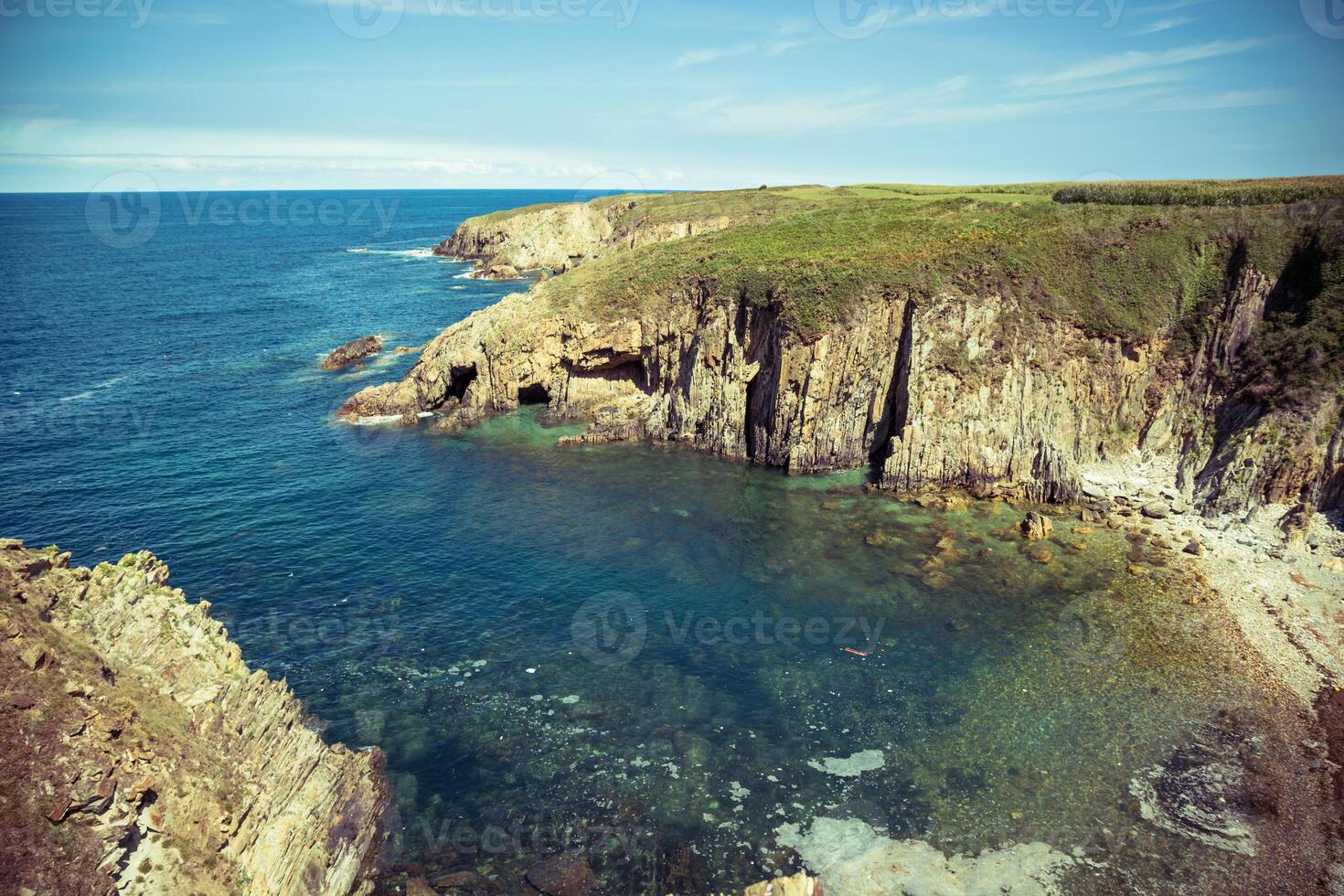 Rocky coast of Spain. Galicia photo