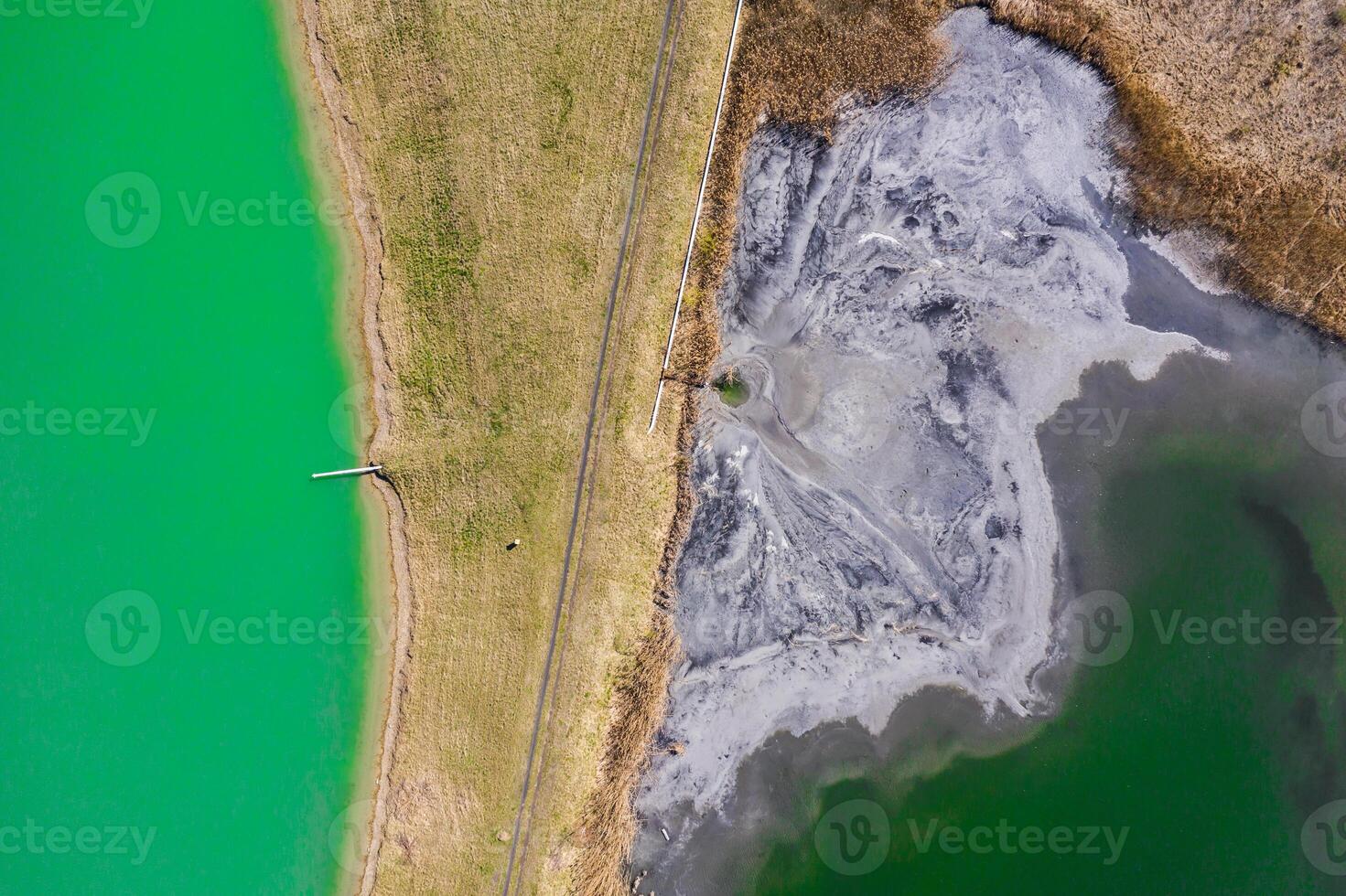 aéreo paisaje desde el zumbido foto